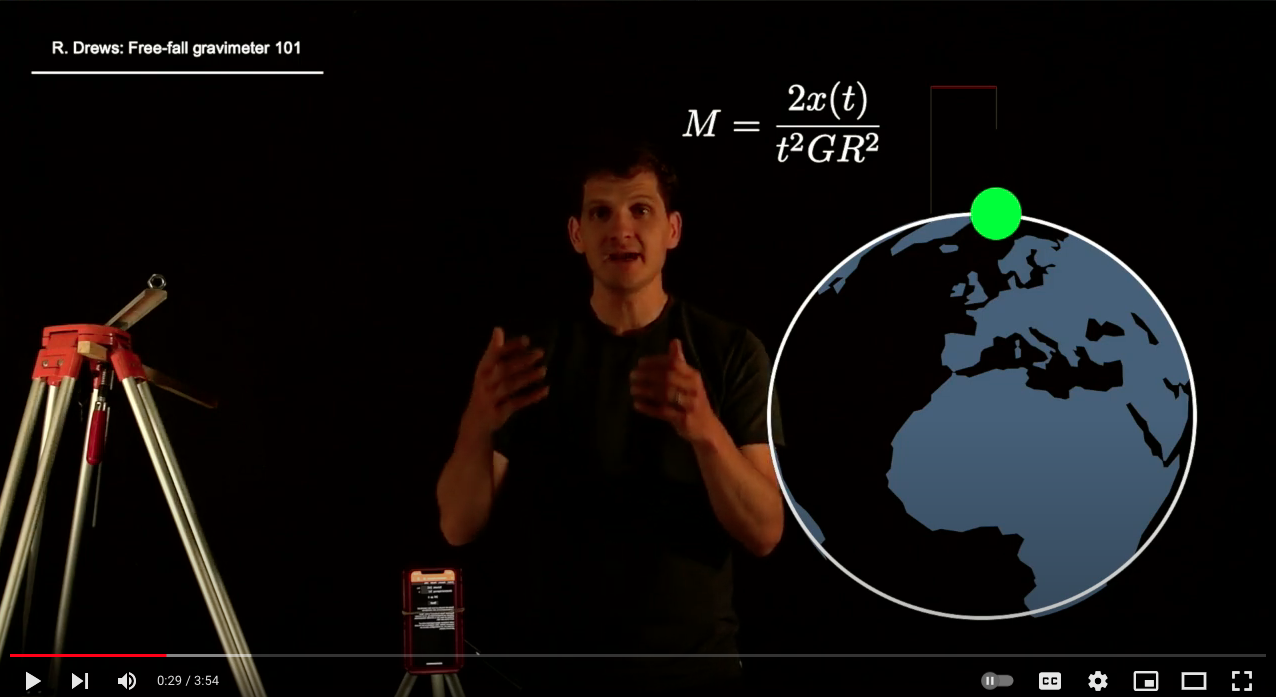 A DIY free-fall gravimeter